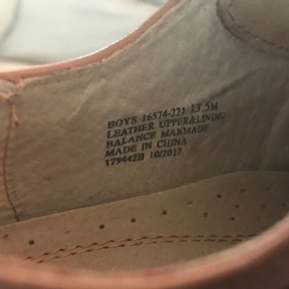 Boys Wingtips - Picture 3 of 3